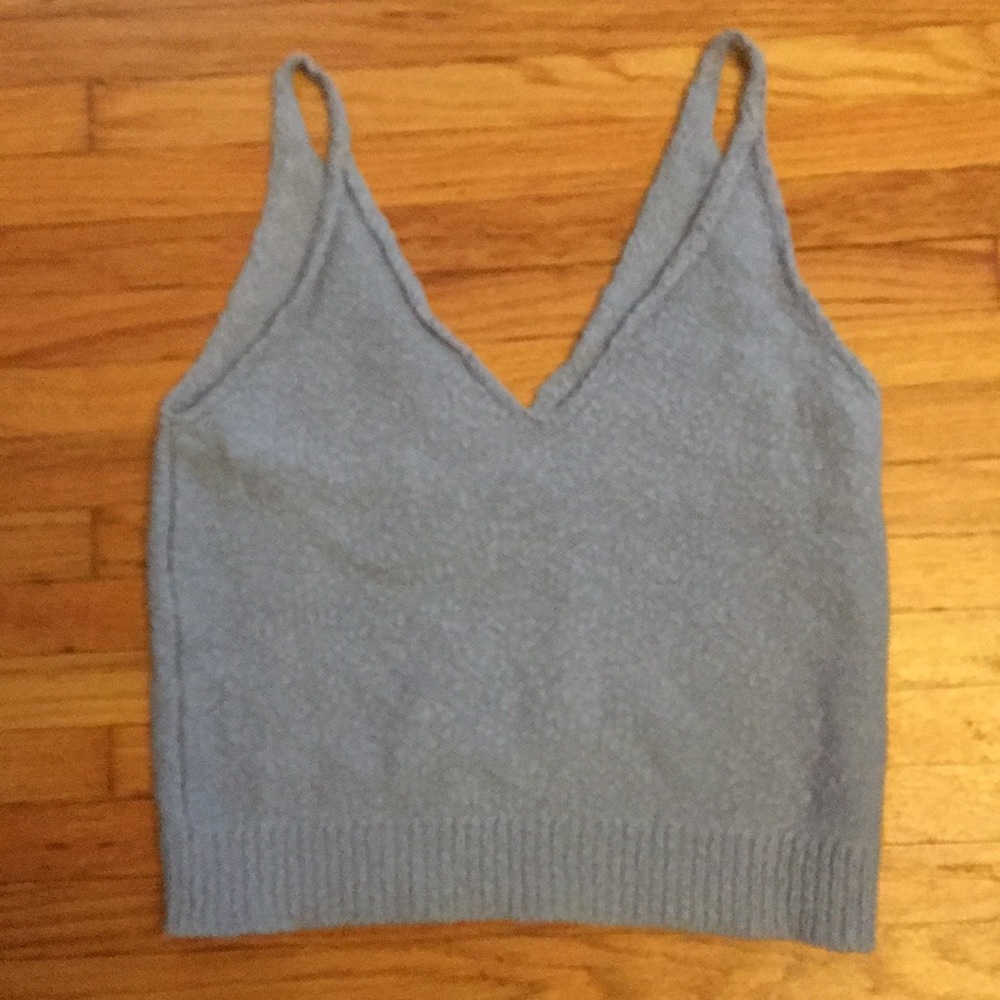 Zara sweater knit tank top